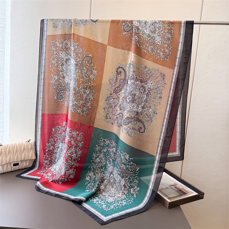 xyueanlo SR-090 Satin Royale Scarf - View 1